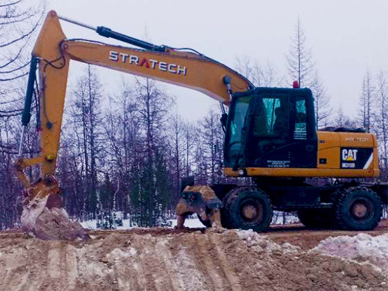 Виды спецтехники для рыхления мерзлого грунта в Сургуте